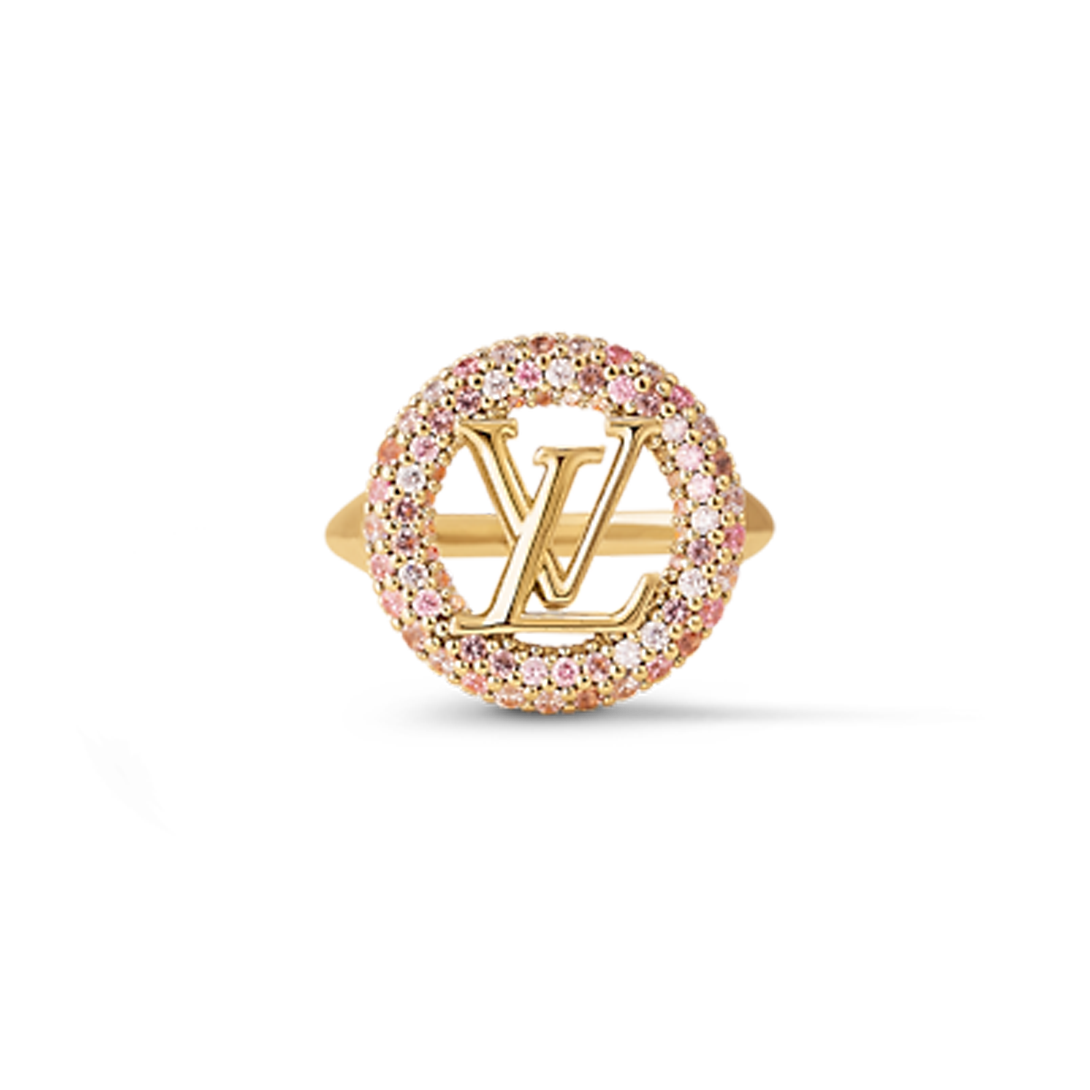18K Louis Vuitton Louise Tresor Ring