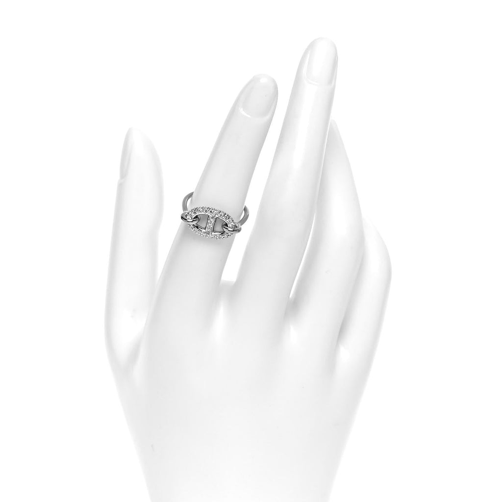 18K Hermes Farandole Diamond Ring