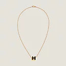18K Hermes Cage D'H Necklace