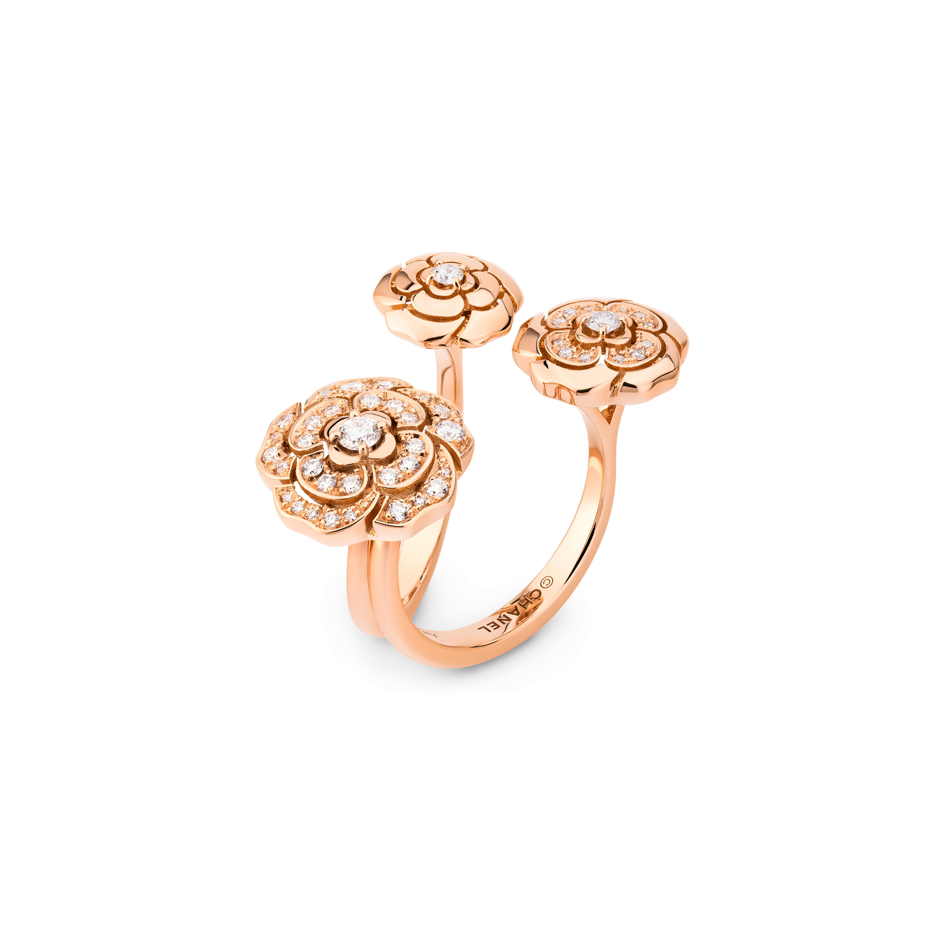 18K Chanel Extrait De Cam ̈¦lia Ring