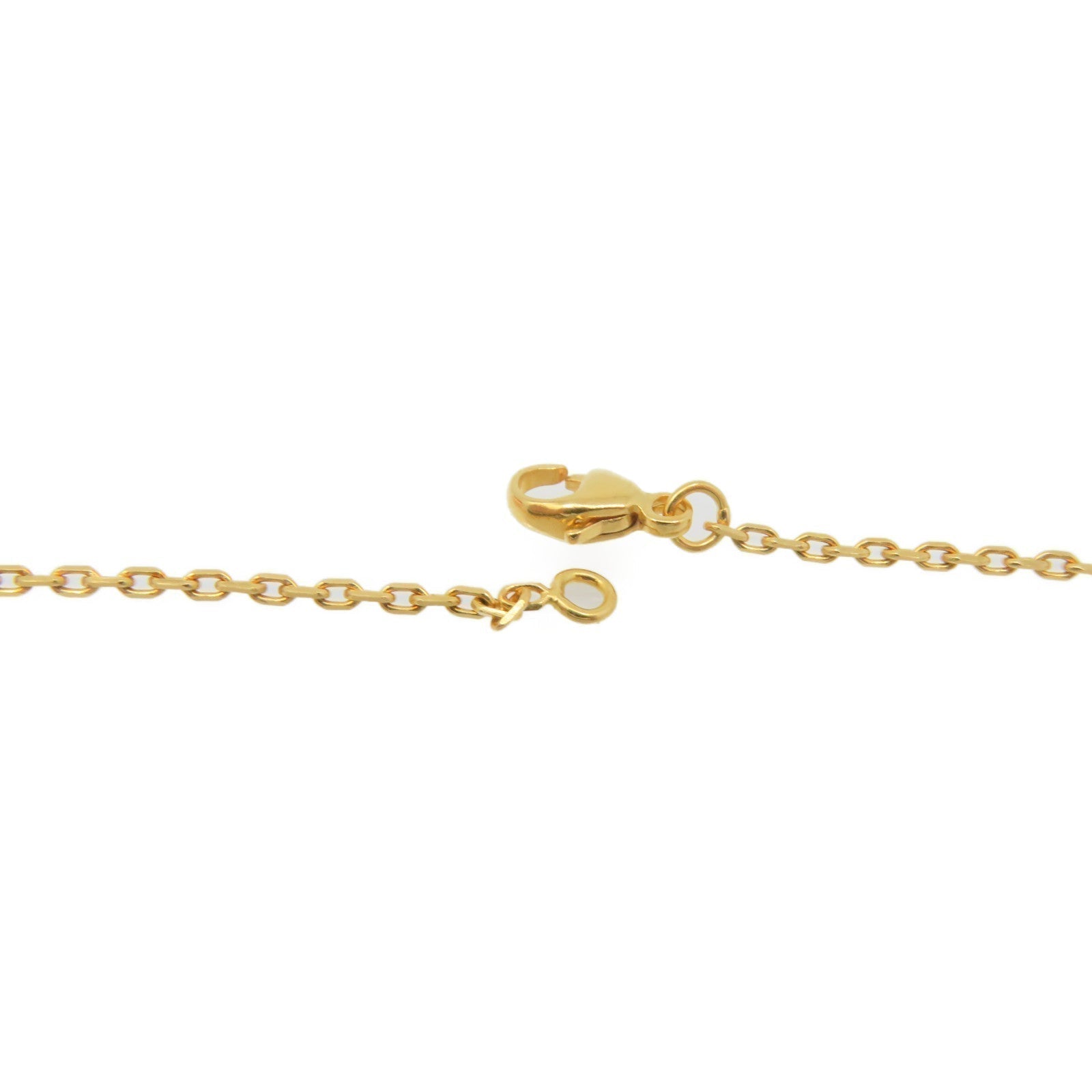 18K Hermes Mini Pop Grey Necklace