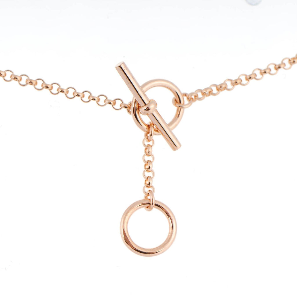 18K Hermes Gambade Pendant Necklace