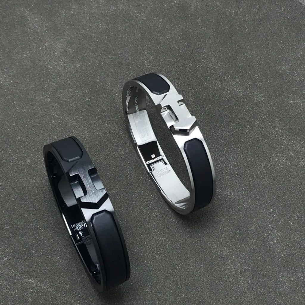 18K Hermes Super Black Bracelet