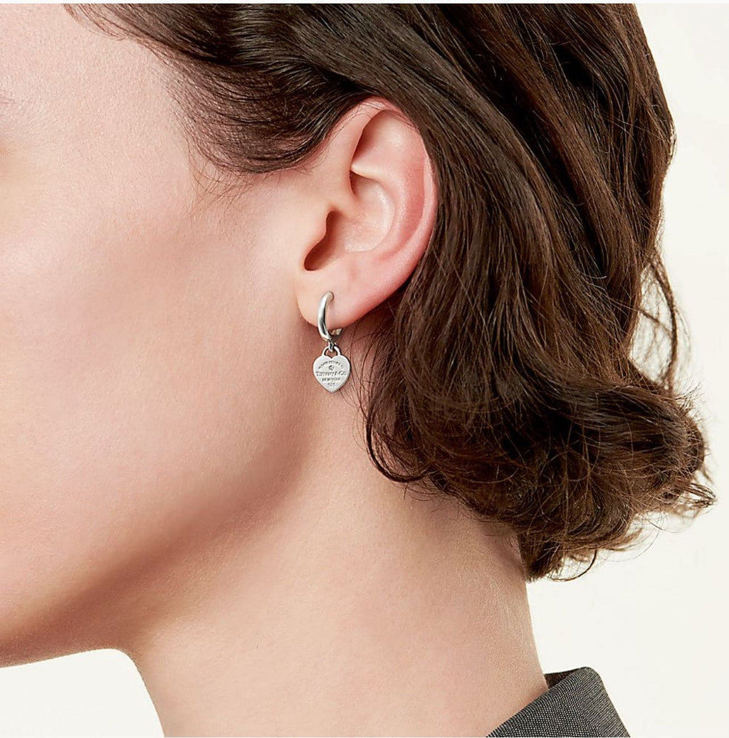 18K Tiffany Return to Hoop Earrings