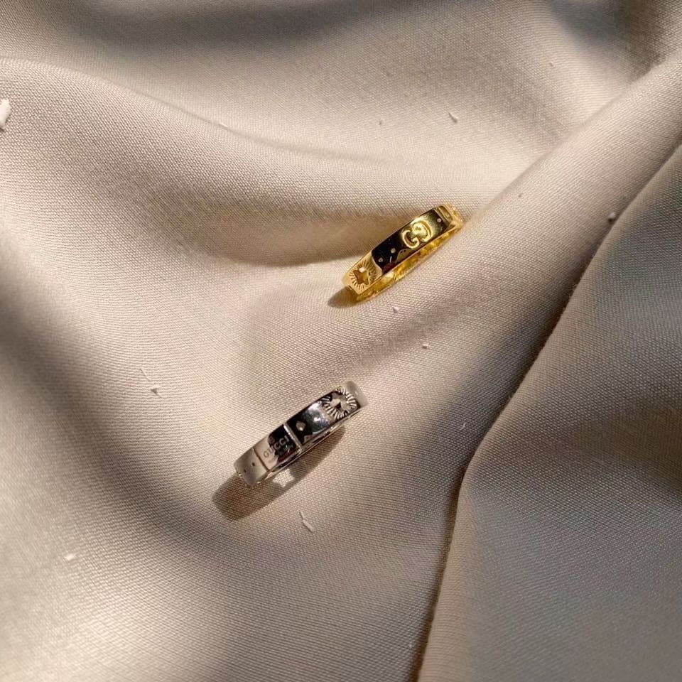 18K Gucci Double Icon Ring