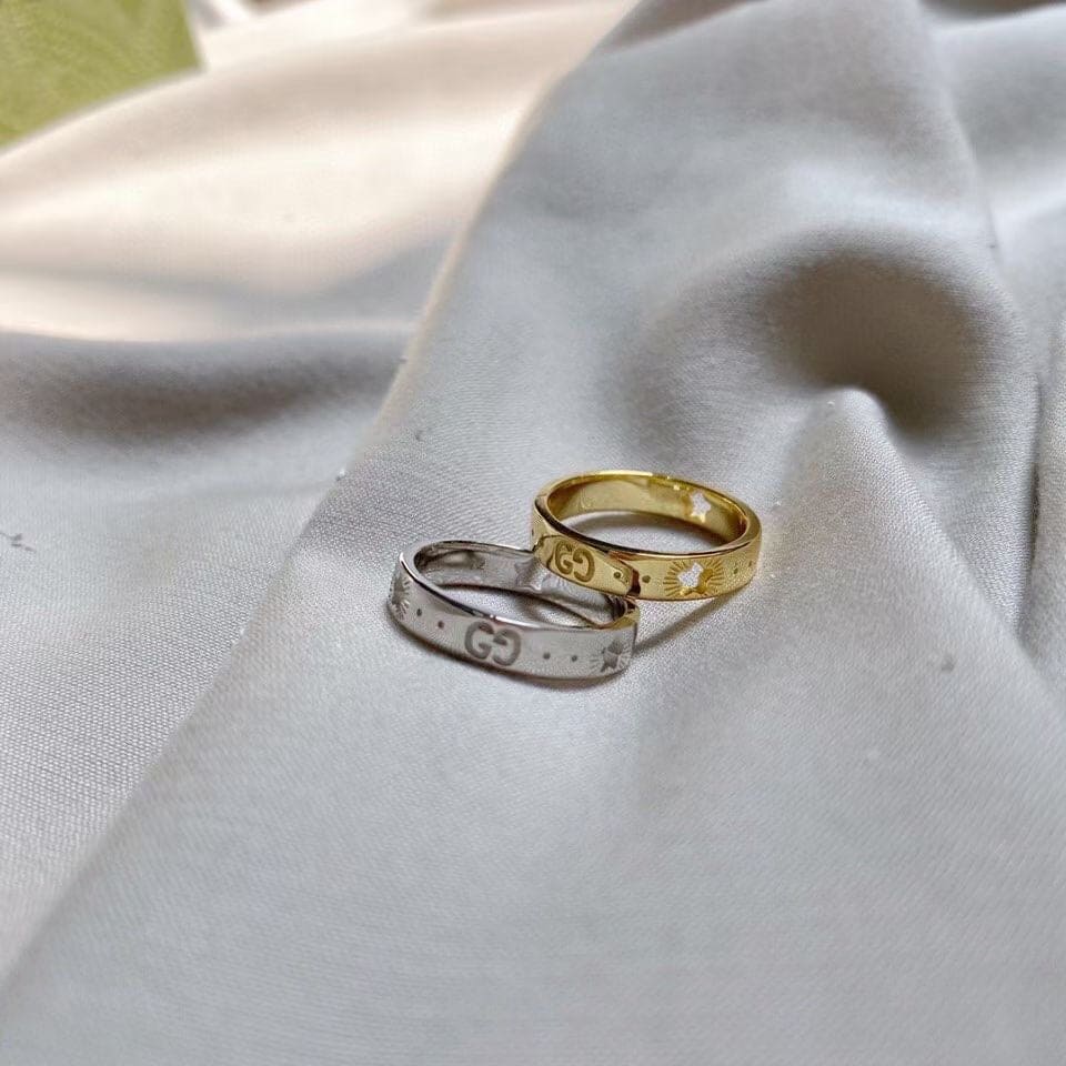 18K Gucci Double Icon Ring