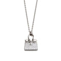 18K Hermes Amulettes Birkin Pendant Necklace