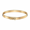 18K Hermes Yellow Gold Kelly Bracelet
