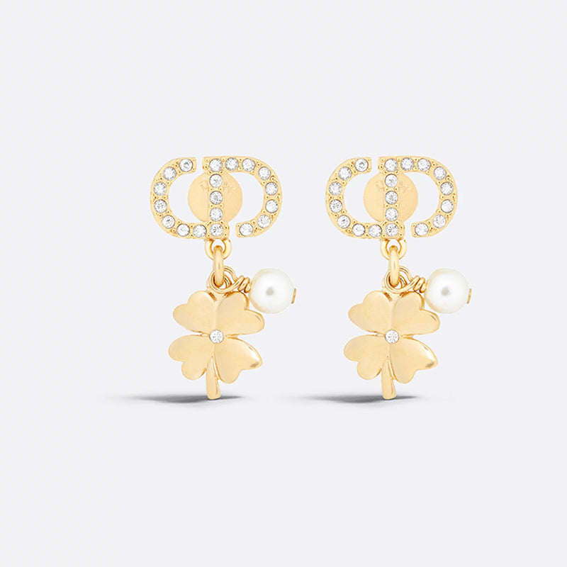18K Dior Petit Lucky Charms Earrings