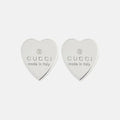 18K Gucci Double Heart Earrings
