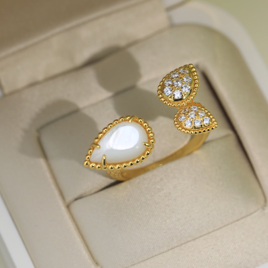 18K Serpent Boh ̈ ̈me Diamonds Ring