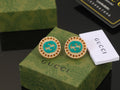 18K Gucci Double Resin Earrings