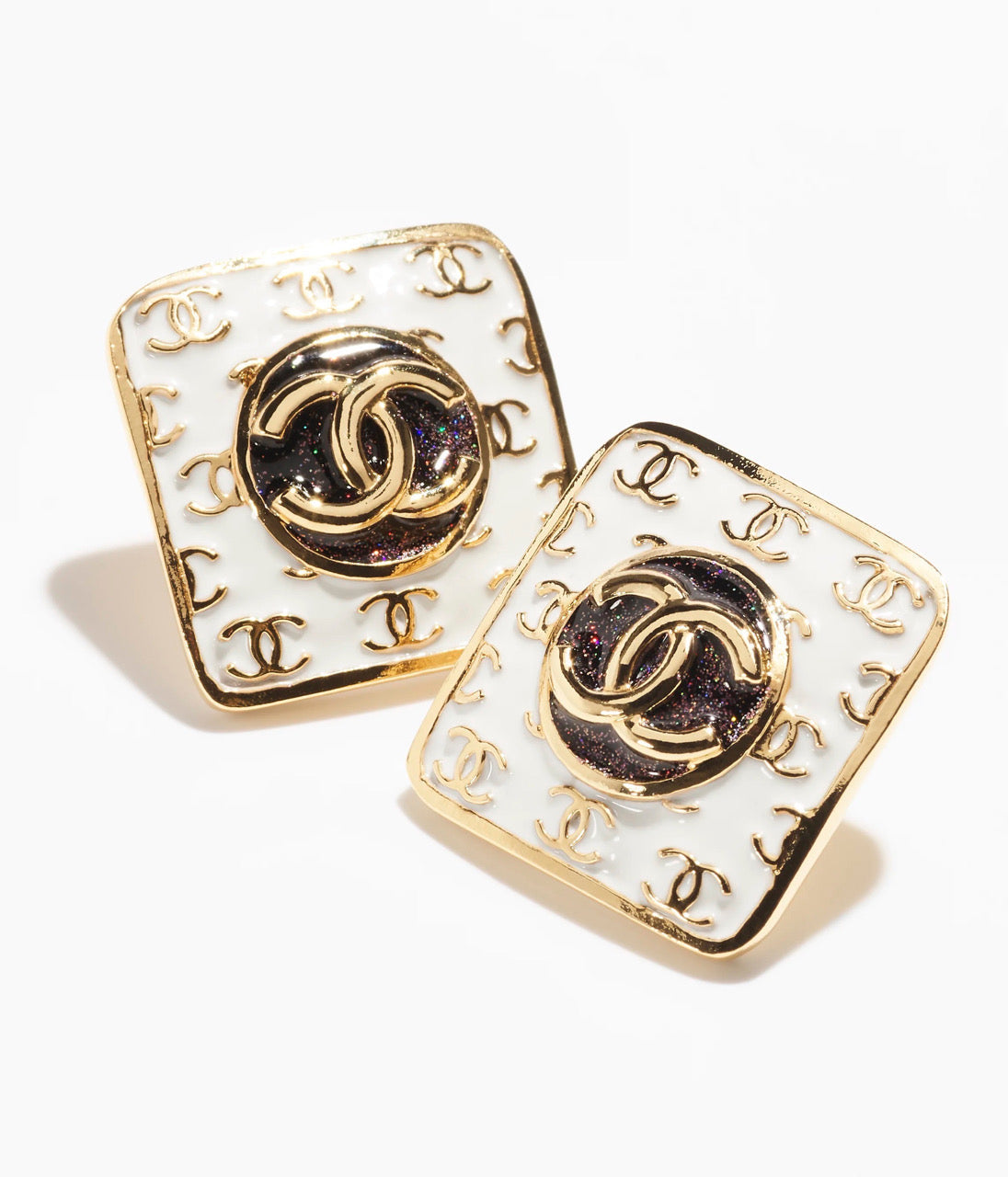 18K Chanel Vintage Earrings
