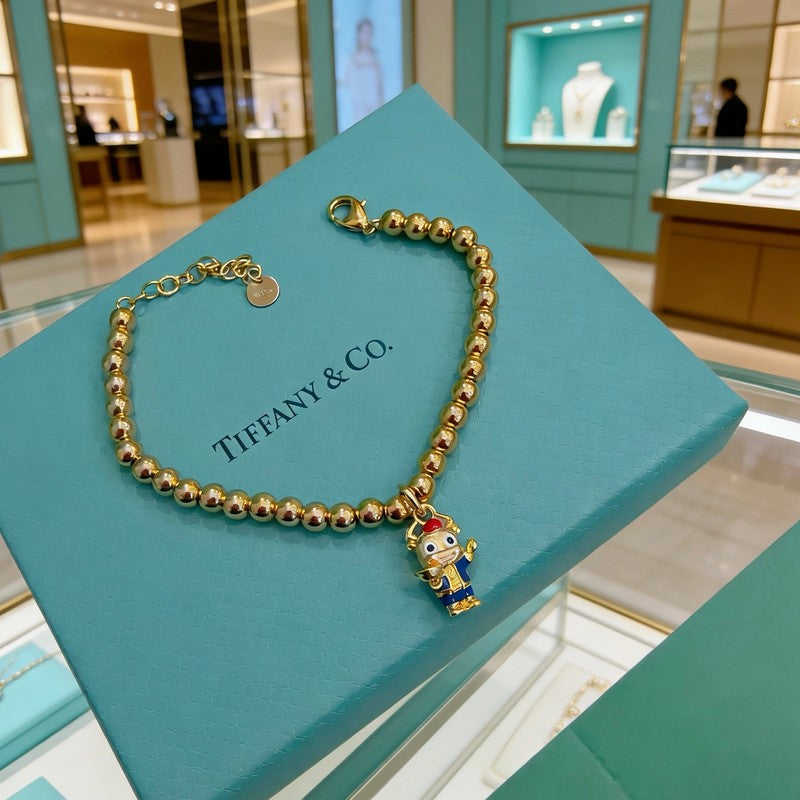 18K Tiffany Return to Tag Bracelet