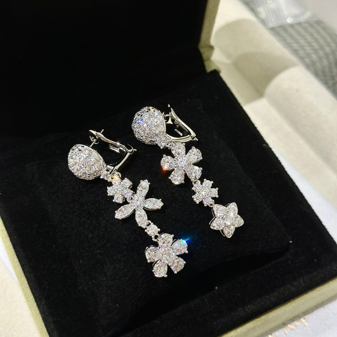 18K Folie Des Pr ̈¦s Earrings