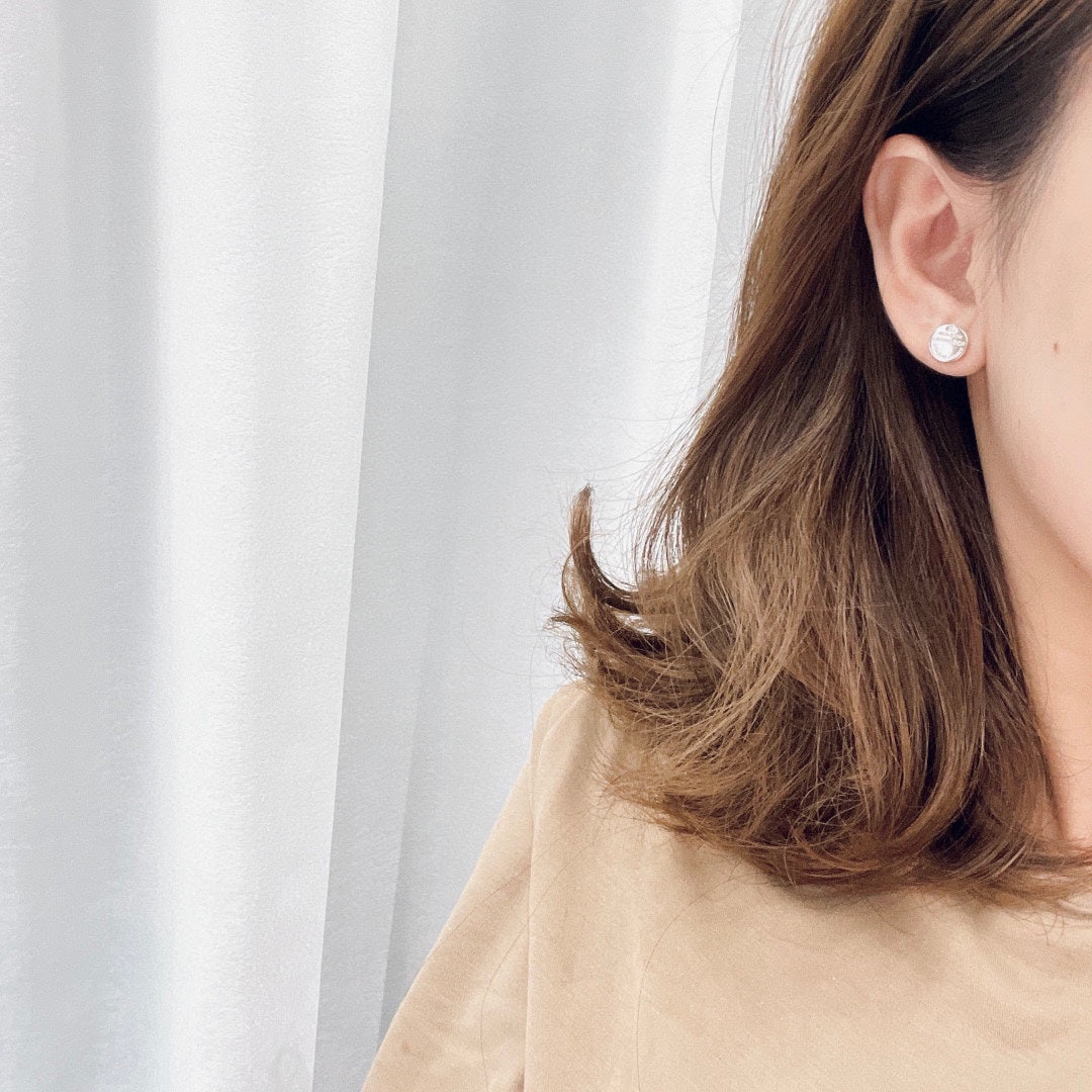 18K Tiffany Return to Circle Stud Earrings