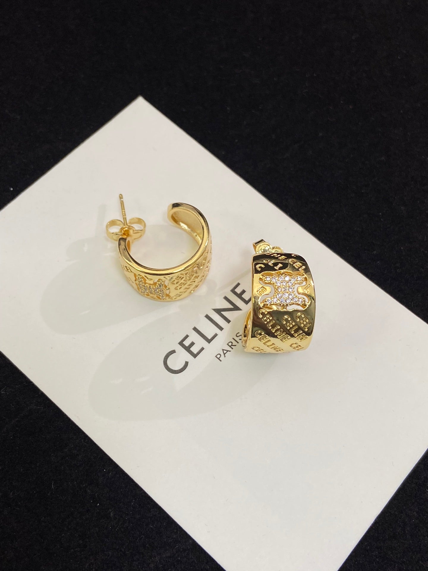18K Celine Diamonds Earrings