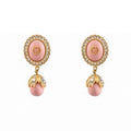 18K Gucci Double Pearl Earrings