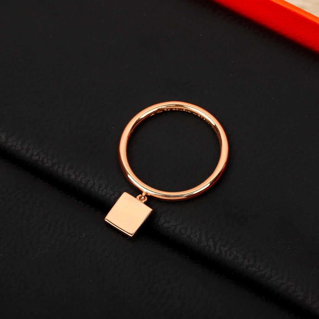 18K Hermes Chaine D'ancre Verso Ring