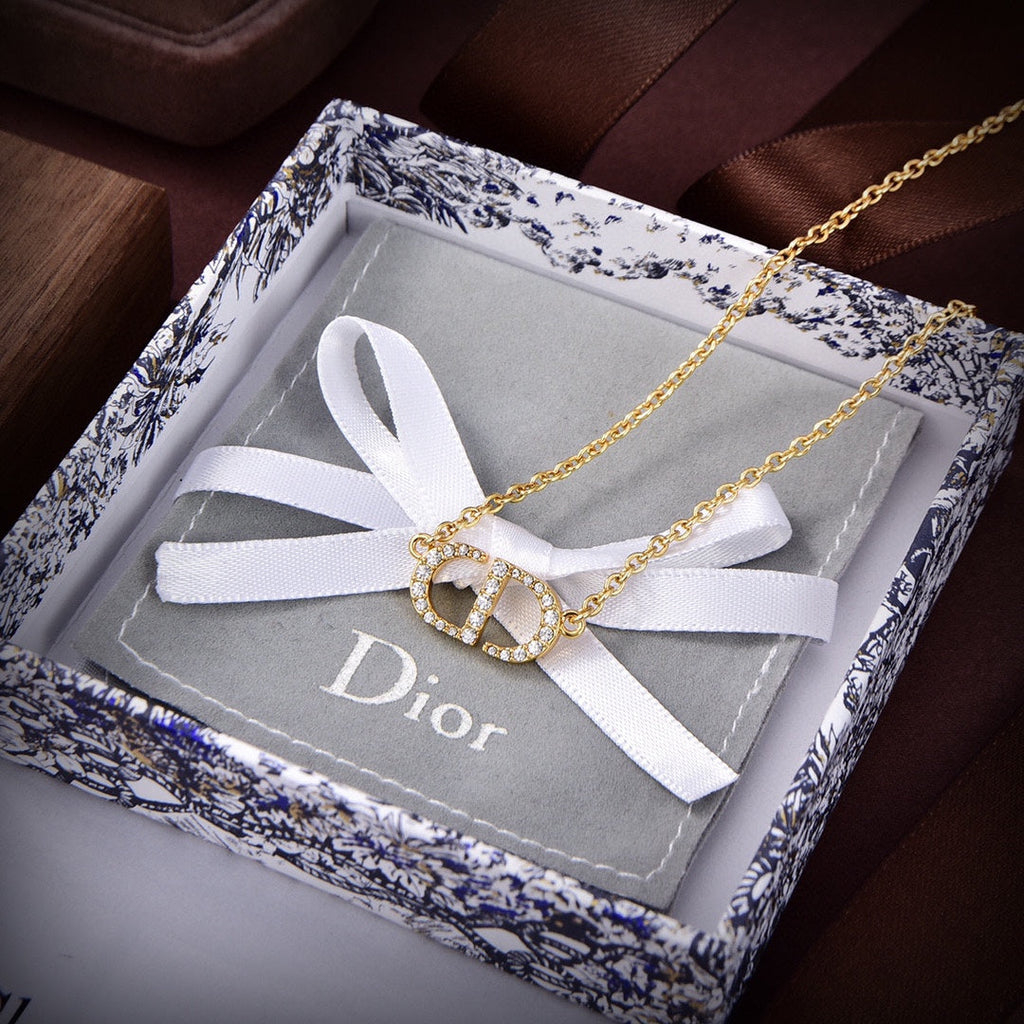 18K Dior Petit Diamonds Necklace