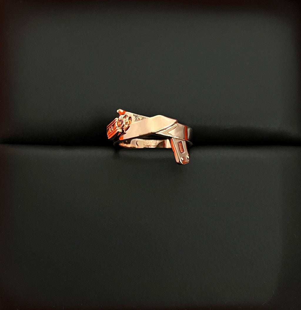 18K Hermes Kelly Gavroche Ring