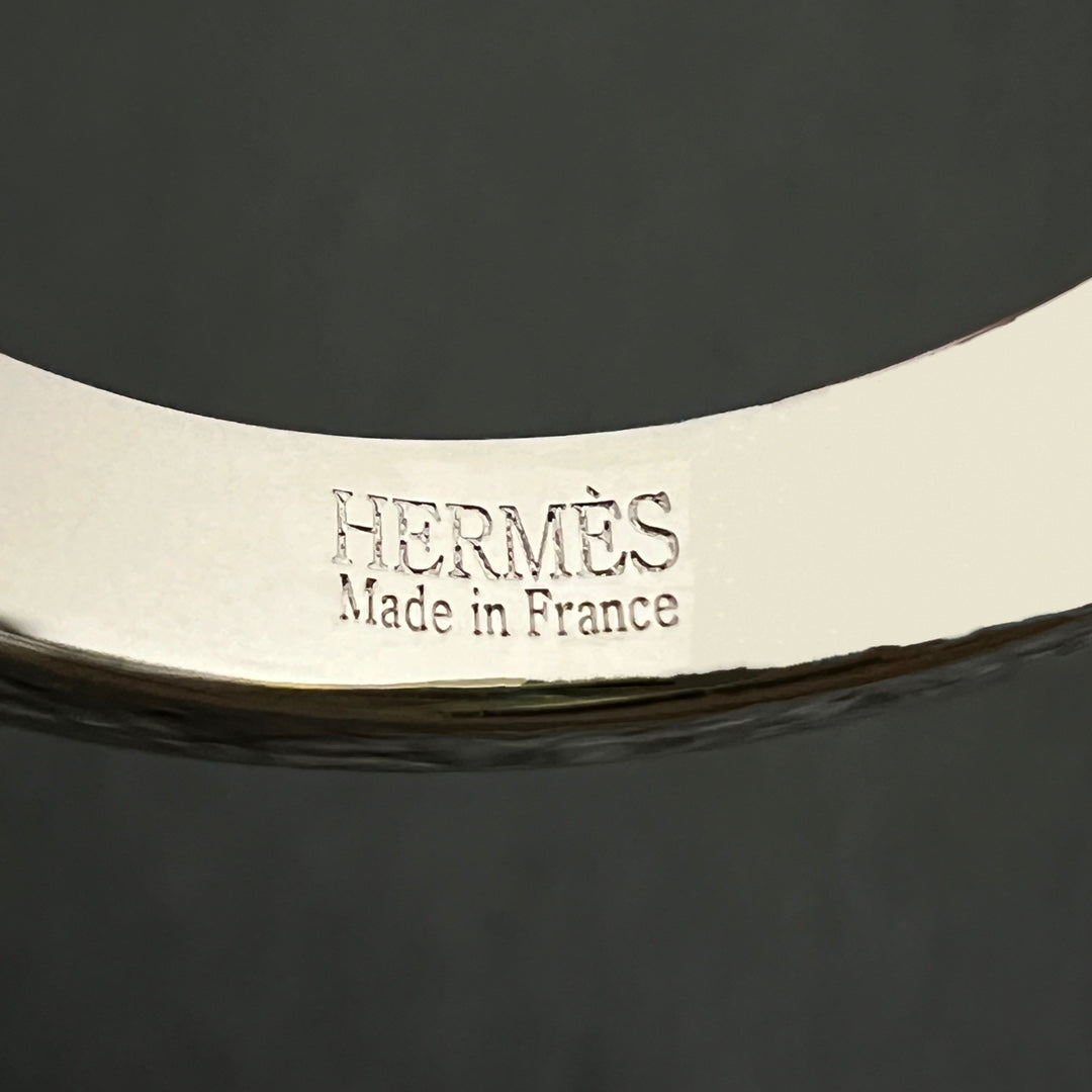 18K Hermes Kelly Gavroche Diamonds Ring
