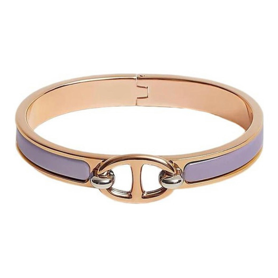 18K Hermes Mini Clic Chaine D'ancre Bracelet