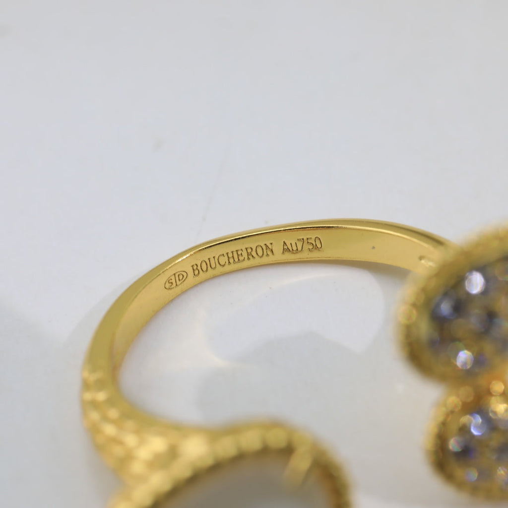18K Serpent Boh ̈ ̈me Diamonds Ring