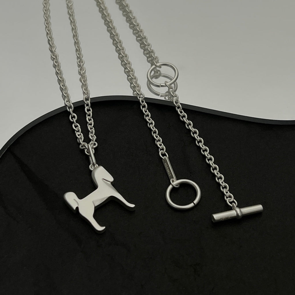 18K Hermes Panache Pendant Necklace